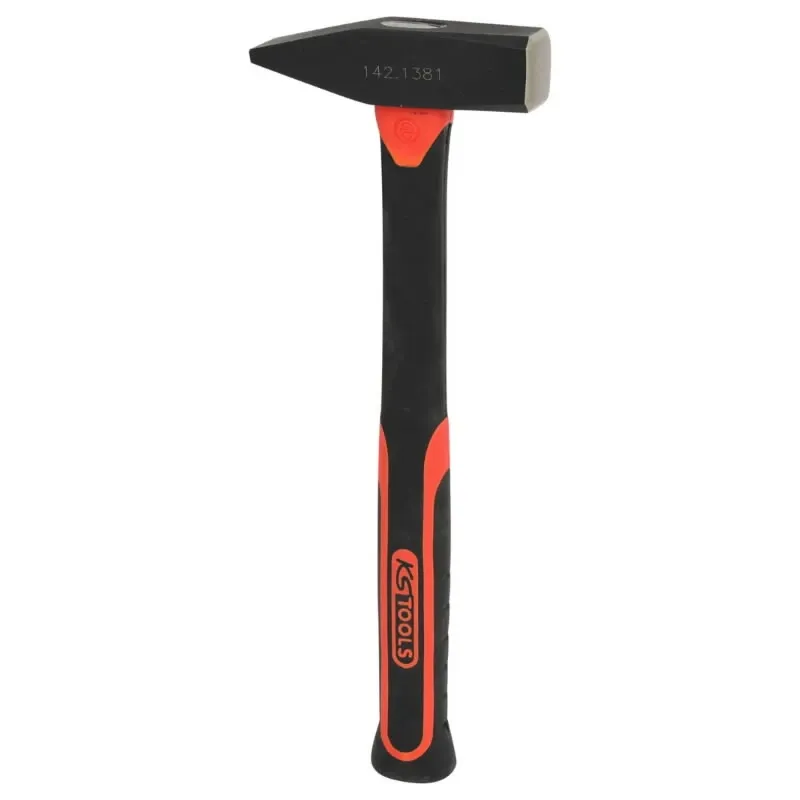 Lukksepahaamer fiiberklaasist varrega 800g, KS Tools
