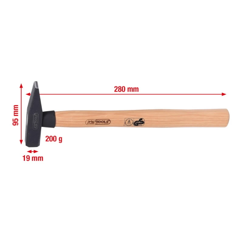 Atslēdznieka āmurs 200 g, KS Tools