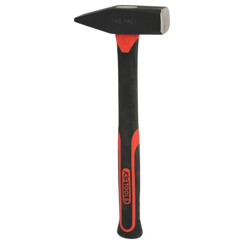 Āmurs ar stikla šķiedras rokturi 1000 g, DIN 1041 1000g, KS Tools