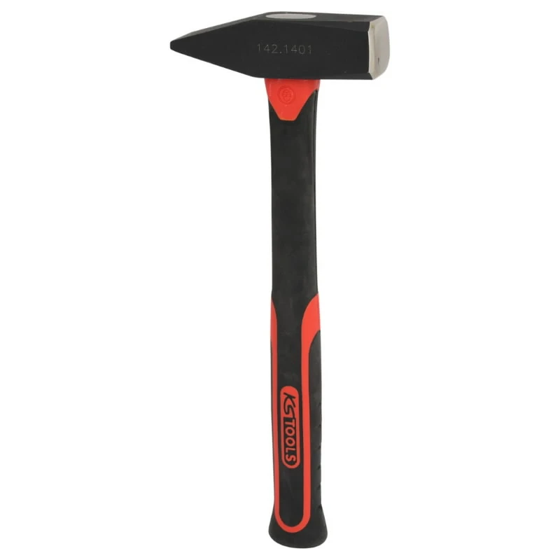 Āmurs ar stikla šķiedras rokturi 1000 g, DIN 1041, KS Tools