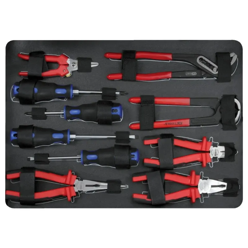 Universālais instrumentu komplekts 1-4+1-2, 127 gab., KS Tools