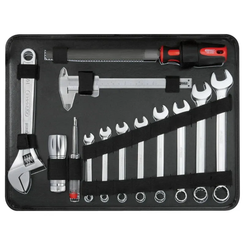 Universālais instrumentu komplekts 1-4+1-2, 127 gab., KS Tools