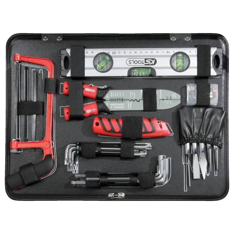 Universālais instrumentu komplekts 1-4"+1-2", 127 gab., KS Tools