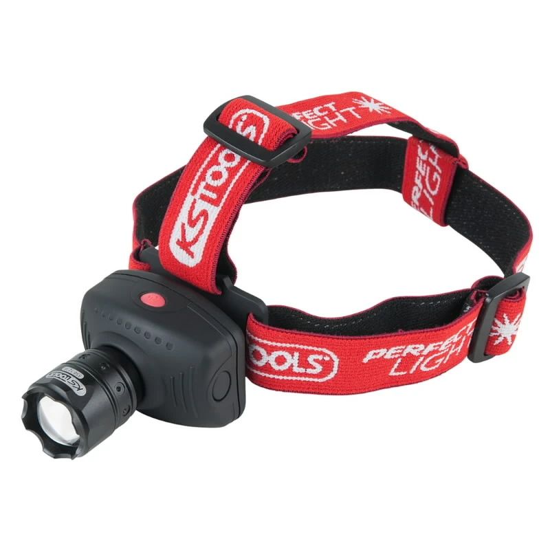Galvas lukturis CREE LED ar fokusu, KS Tools
