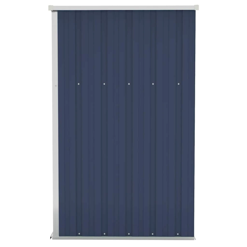 vidaXL dārza šķūnis, antracītpelēks, 118x100x178 cm, tērauds