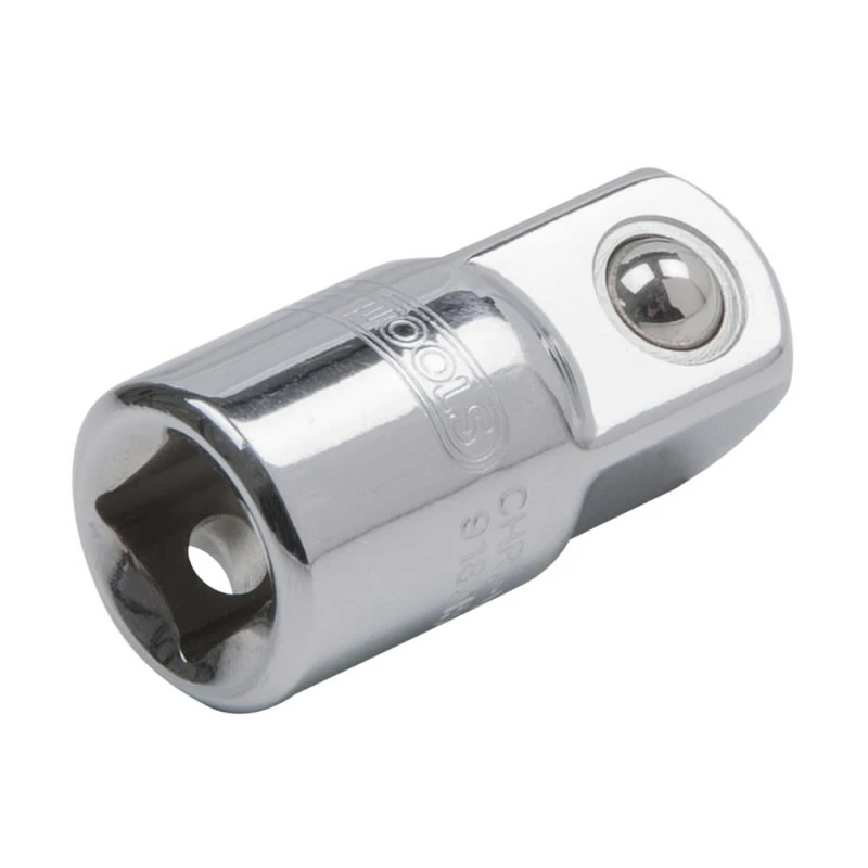 1-4´´ CHROMEplus Adaptor, 1-4´´Fx3-8´´M, on hang tag, KS Tools