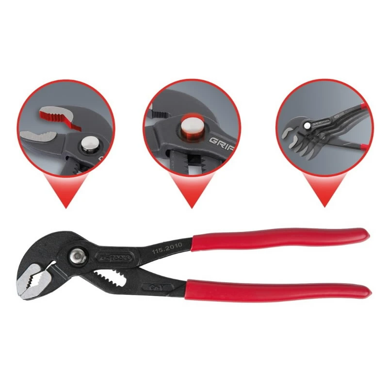 Ūdens sūkņa knaibles 240mm, KS Tools