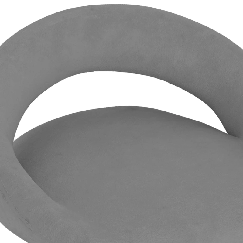 vidaXL bāra krēsli, 2 gab., gaiši pelēks samts