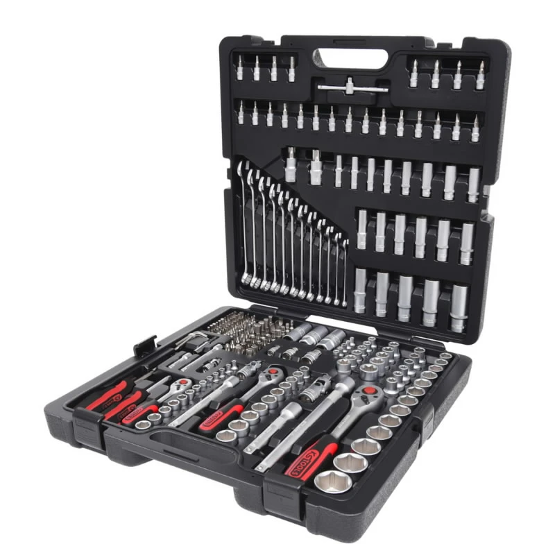 1-4+3-8+1-2'' galatslēgu komplekts 216pcs, KS Tools