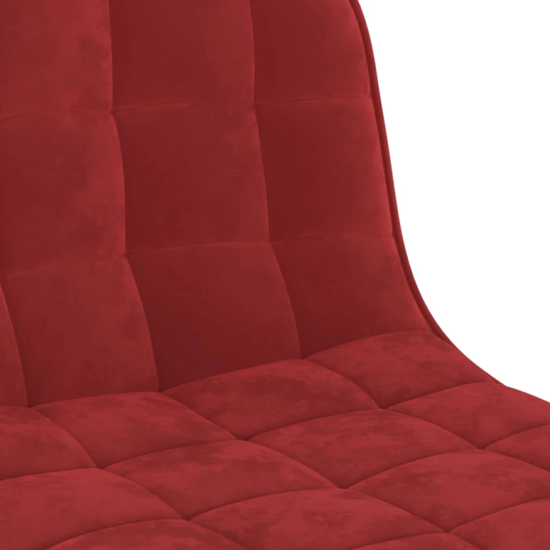 vidaXL bāra krēsli, 2 gab., vīnsarkans samts