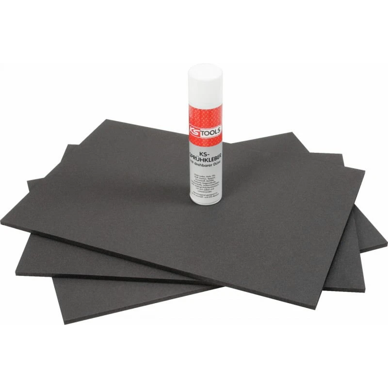 PU putu loksnes 390x564 mm 10 mm 3 gab., KS Tools