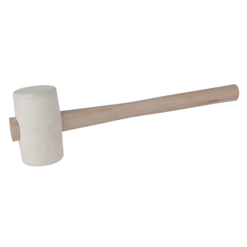 Gumijas āmurs 735 g, balts, KS Tools