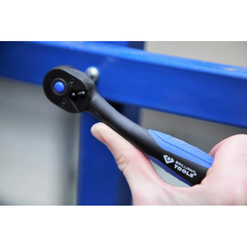 1-4" Reversējama sprūdatslēga, Brilliant Tools