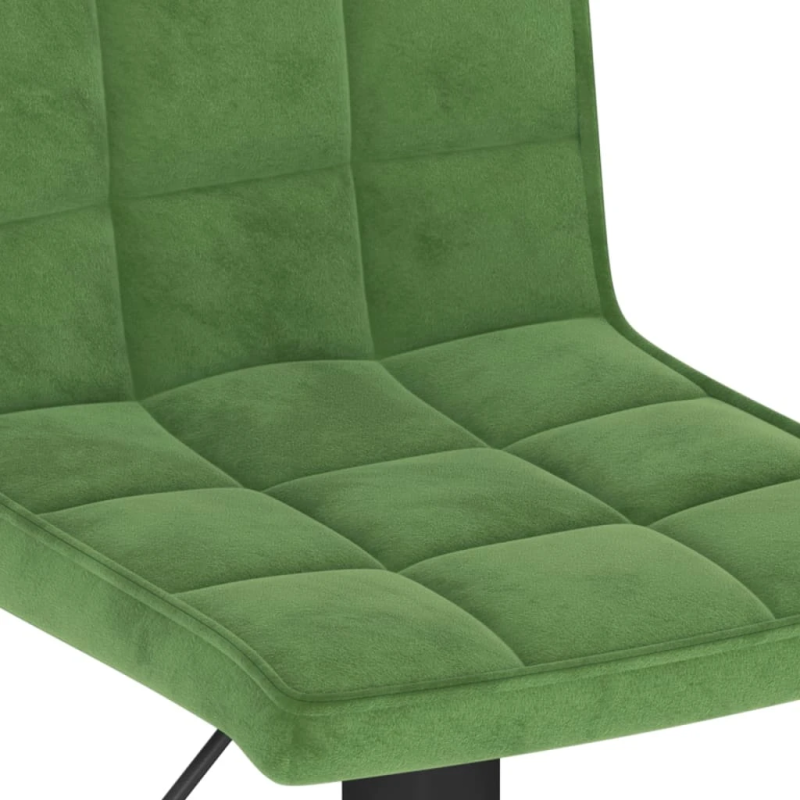 vidaXL bāra krēsli, 2 gab., tumši zaļš samts