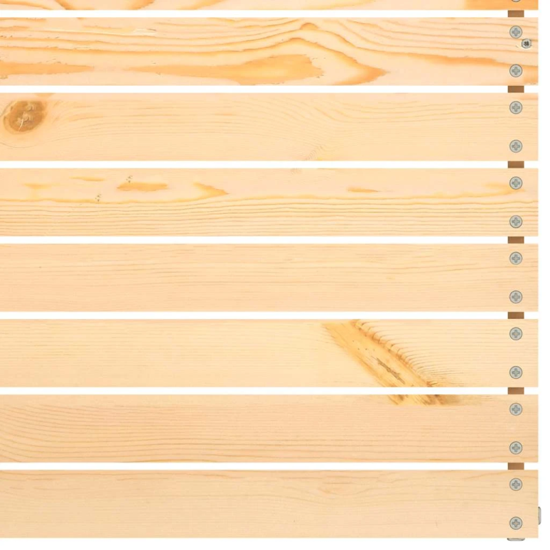 vidaXL dārza stūra dīvāns ar pelēkiem matračiem, priedes masīvkoks