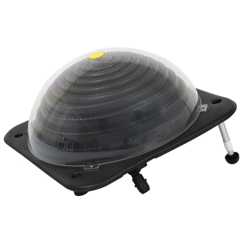 vidaXL solāri baseina sildītāji, 2 gab., 75x75x36 cm, HDPE, alumīnijs