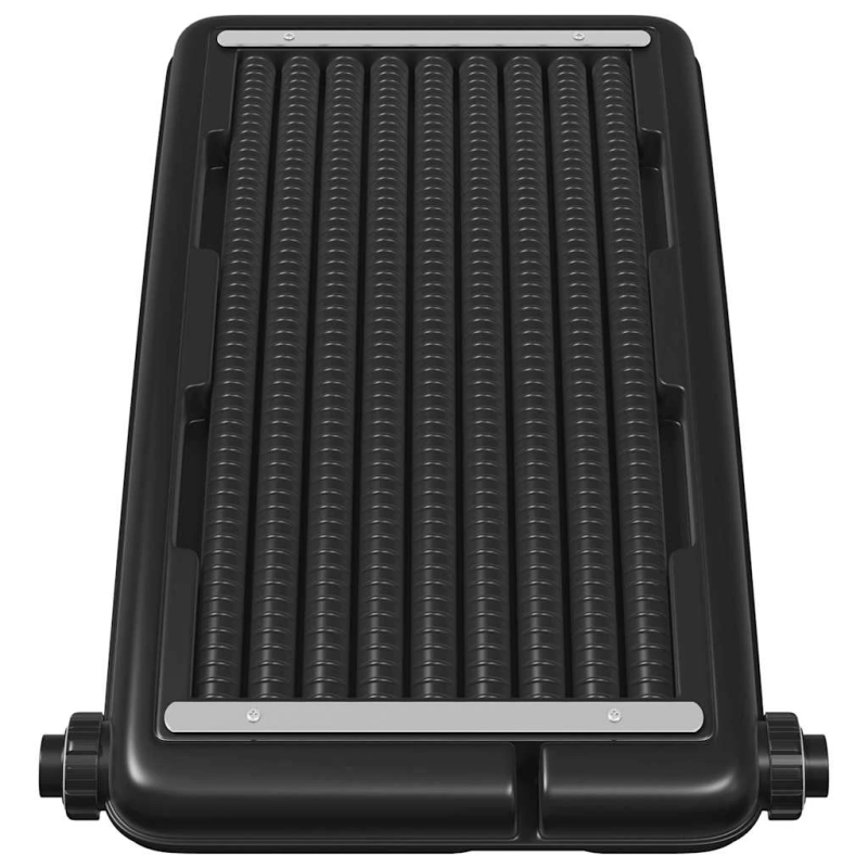 vidaXL saules baseina sildīšanas panelis, izliekts, 72,5x46 cm