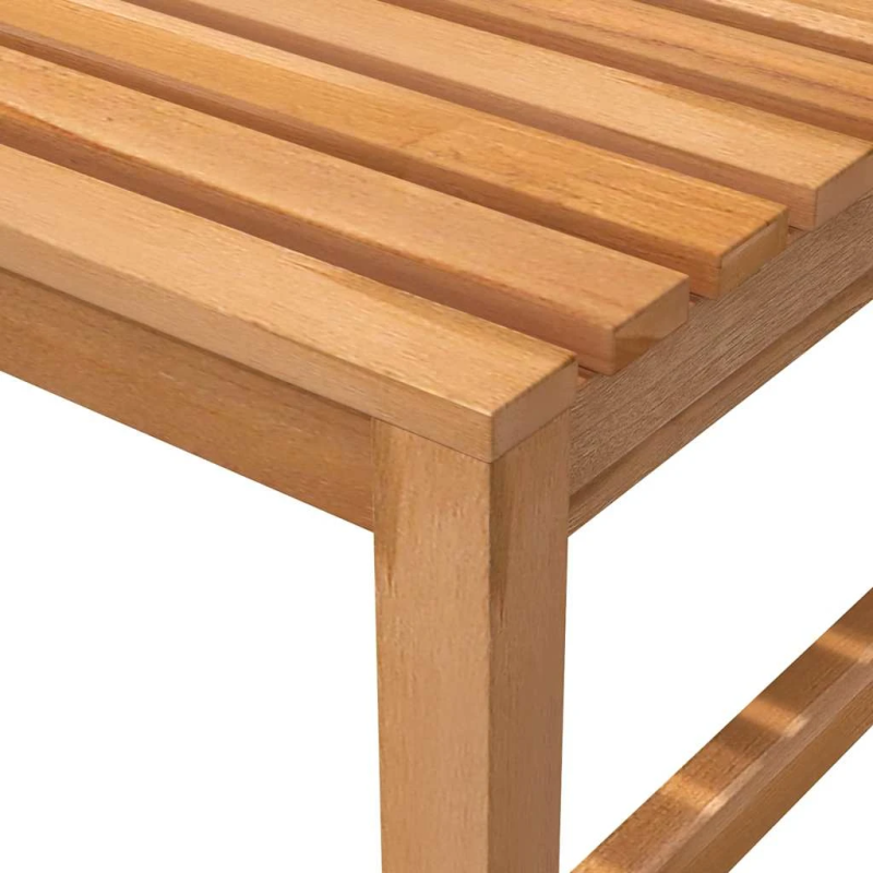 vidaXL dārza sols, 150 cm, masīvs tīkkoks