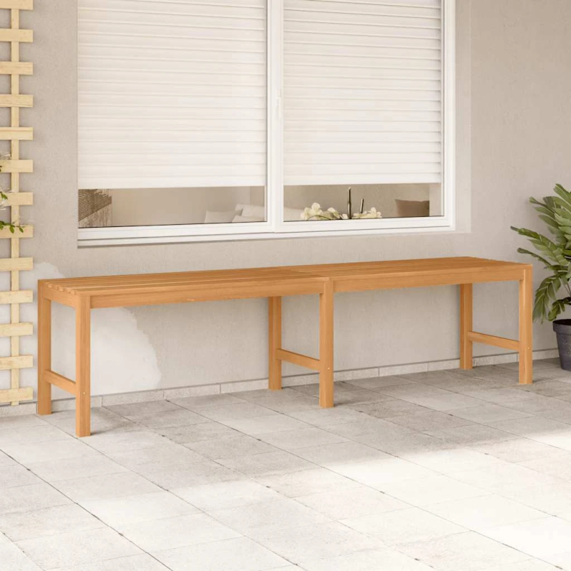 vidaXL dārza sols, 180 cm, masīvs tīkkoks