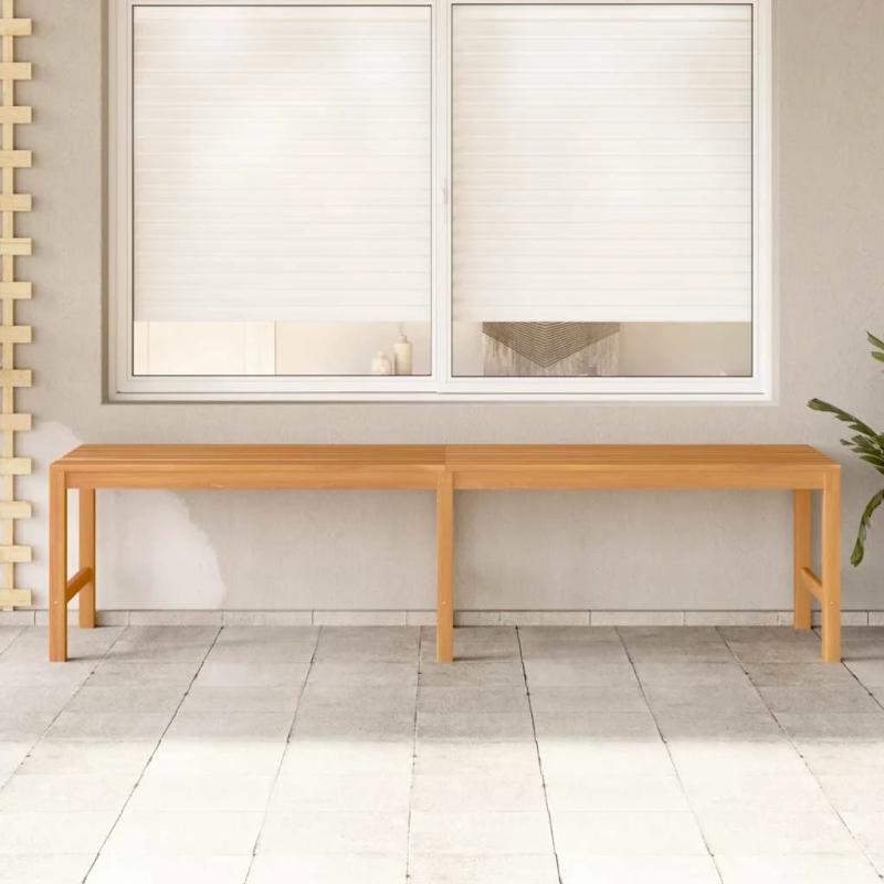 vidaXL dārza sols, 180 cm, masīvs tīkkoks