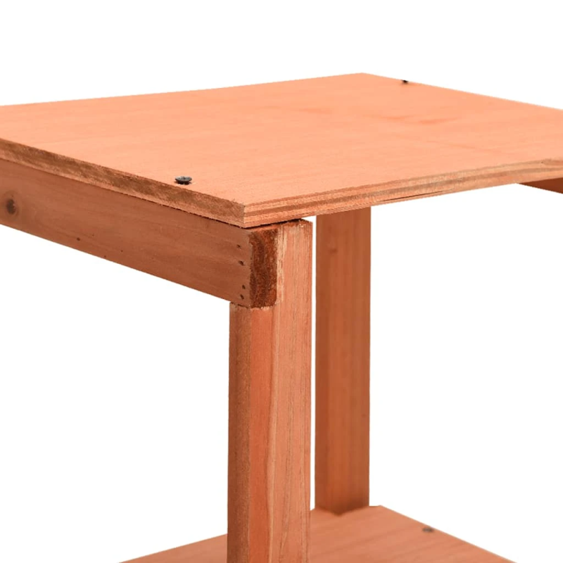 vidaXL dārza instrumentu šķūnis, 136x75x160 cm, egles masīvkoks