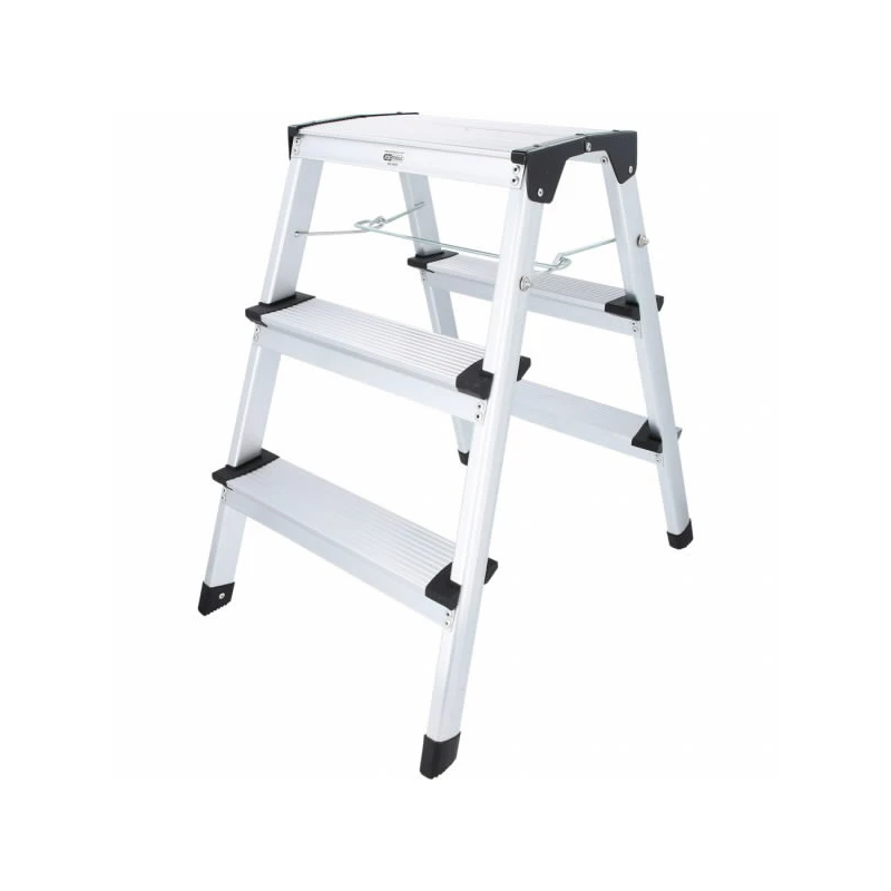 Kāpnes ar platformu, 3 pakāpieni, 600 mm, KS Tools