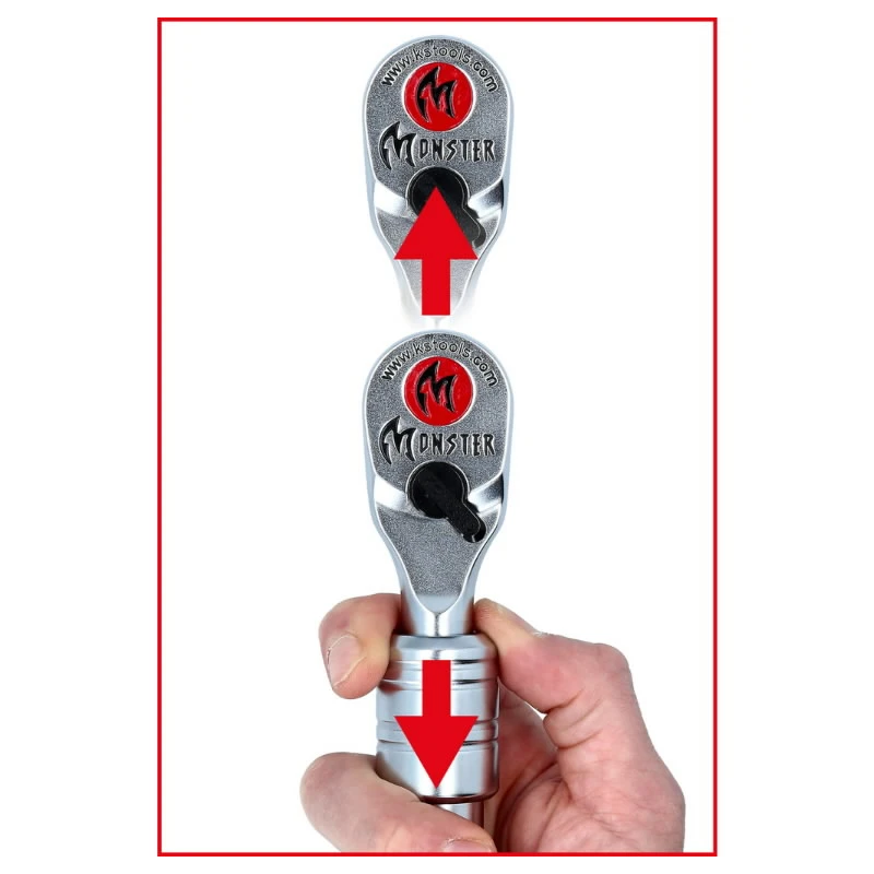 Sprūdatslēga 1-2´´, Monster, 100 z., teskopiska 406-635mm, KS Tools