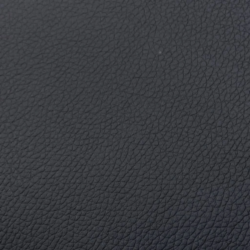 vidaXL salona krēsls, melna mākslīgā āda