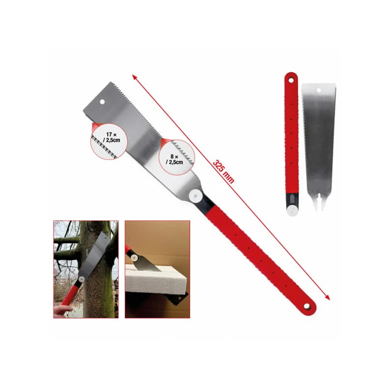 Japāņu zāģis ar divkāršu zobu rindu, KS Tools