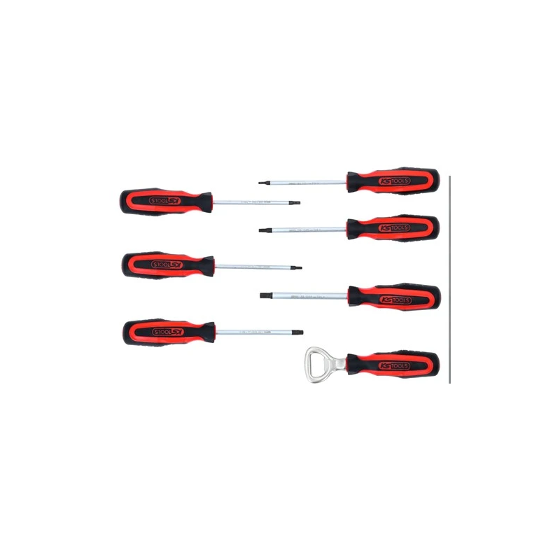 Skrūvgriežu komplekts , TX 10,15,20,25,30,40,, KS Tools