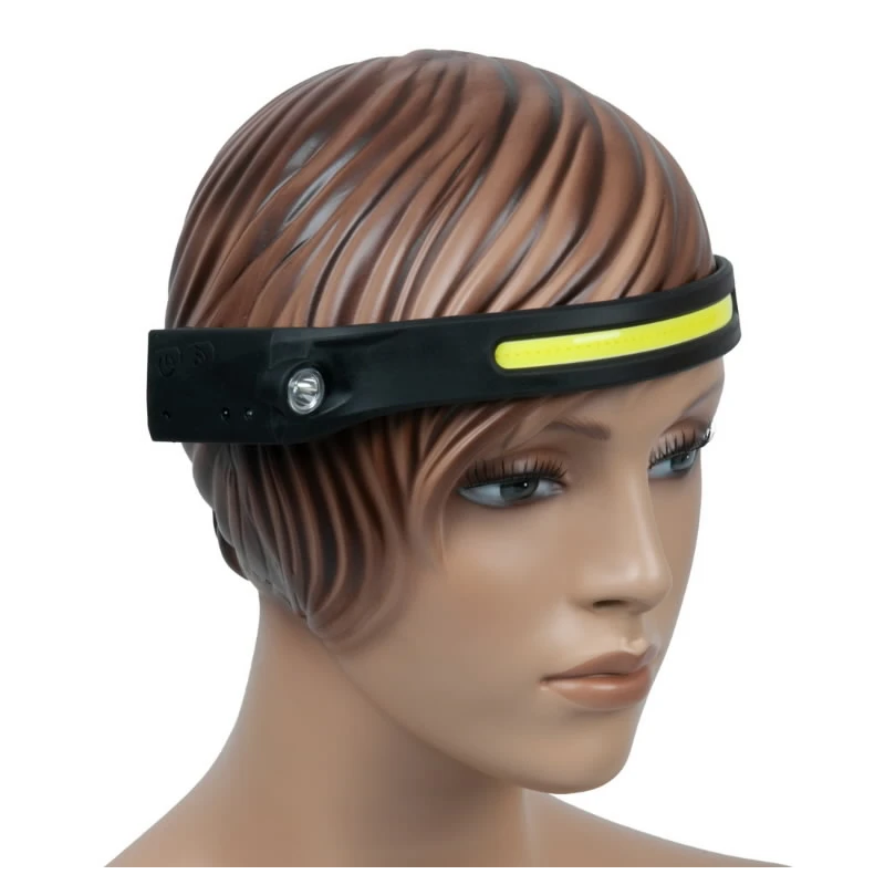 Headlamp with motion sensor, 270° light, rechargable, USB-C, KS Tools