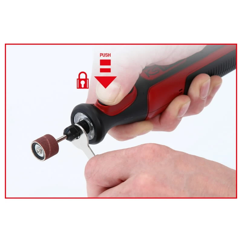 eMonster akumulatora gravieris, slīpmašīna, 50 gab., KS Tools