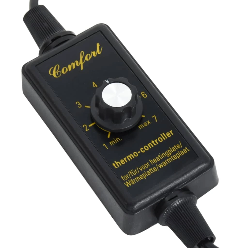 vidaXL sildošā plāksne cāļiem un pīlēm ar temperatūras regulatoru