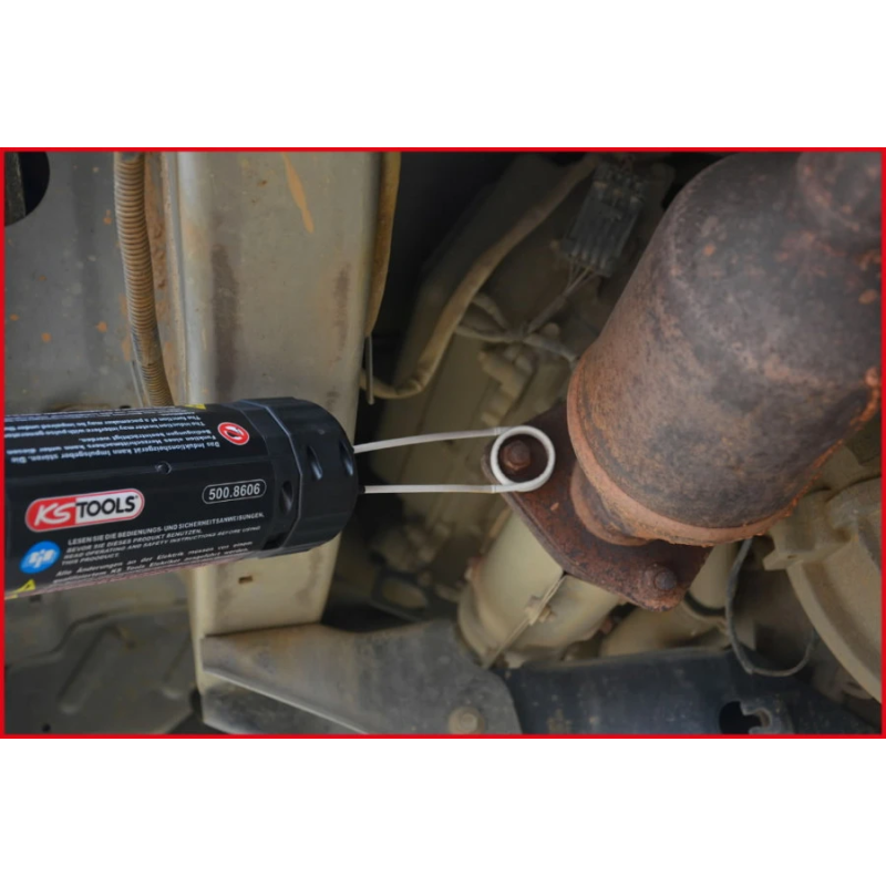 Induction heat gun set, 6 pcs, KS Tools