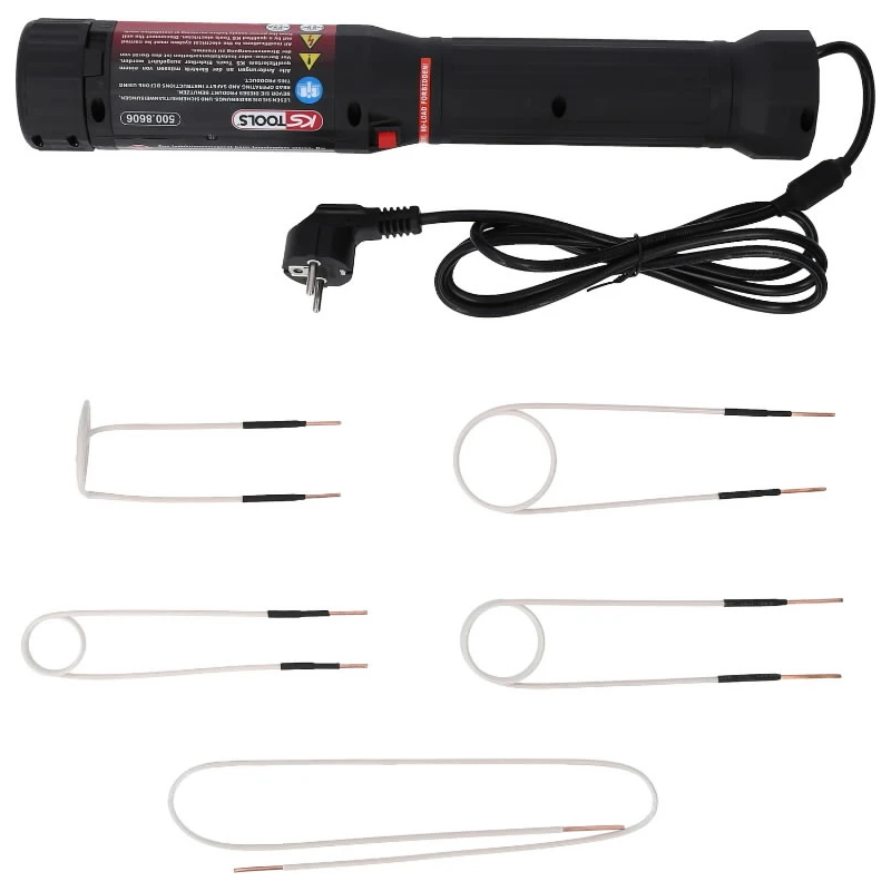 Induction heat gun set, 6 pcs, KS Tools