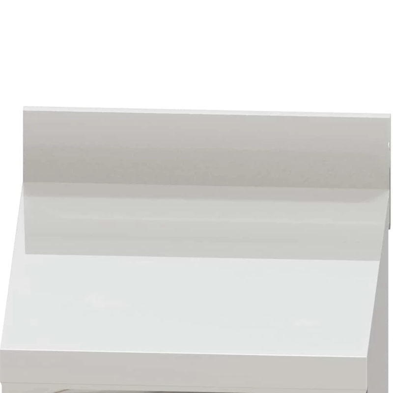 vidaXL virtuves skapīši, 2 gab., 50x60x96 cm, nerūsējošais tērauds