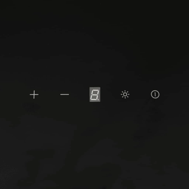 vidaXL tvaika nosūcējs, 60 cm, tērauds, rūdīts stikls, melns