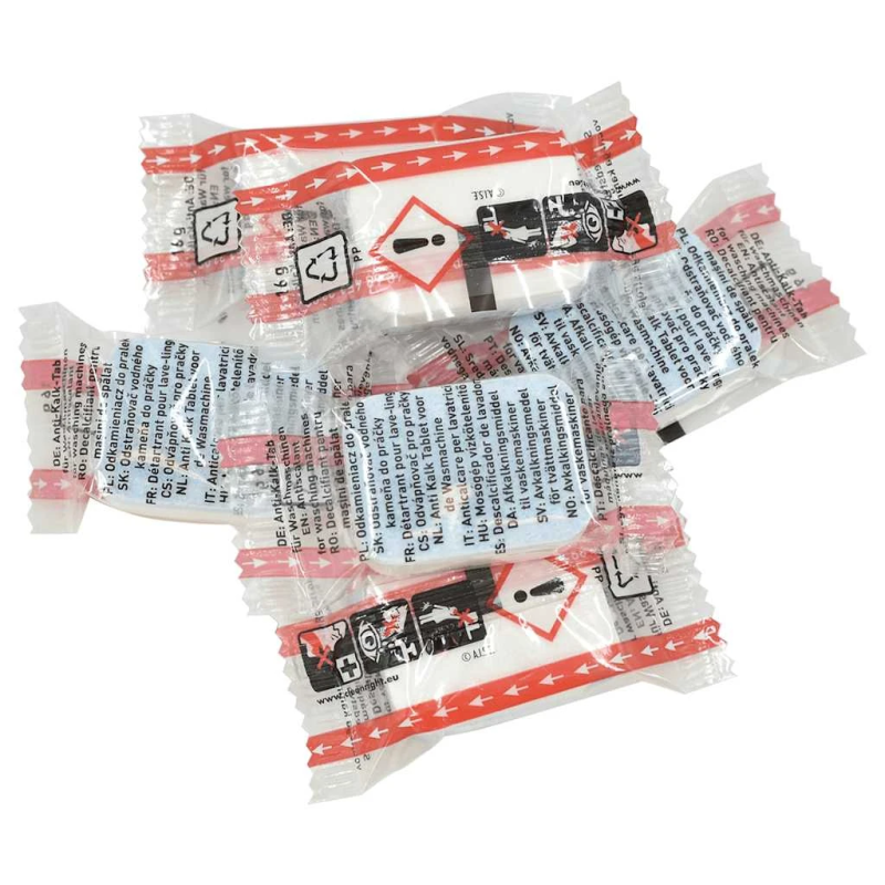 vidaXL veļasmašīnas tabletes, 100 gab., kaļķakmens novēršanai