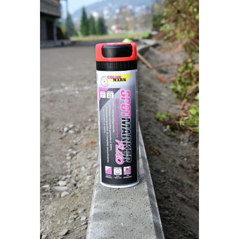 Marķēšanas aerosols Spotmarker Fluo oranžs 500ml, Motip