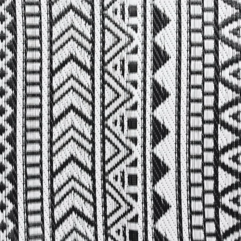 vidaXL āra paklājs, ARAKIL melns, 80x250 cm, PP