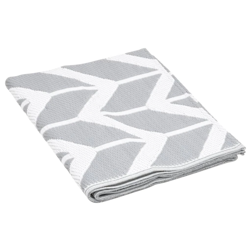 vidaXL āra paklājs, ARAKIL pelēks, 120x180 cm, PP