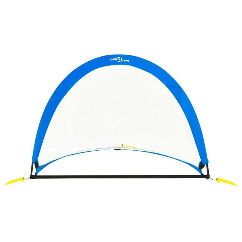 vidaXL bērnu futbola vārti, 2 gab., uzglabāšanas soma, 119x82x84,5 cm