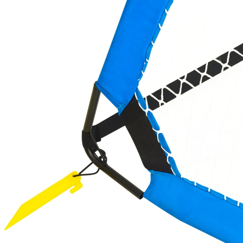 vidaXL bērnu futbola vārti, 2 gab., uzglabāšanas soma, 119x82x84,5 cm