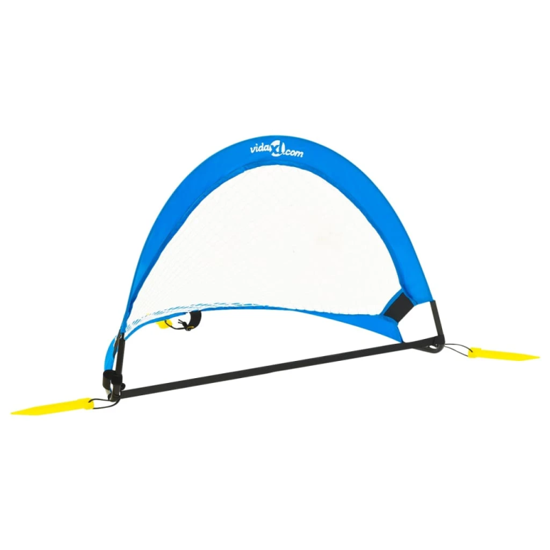 vidaXL bērnu futbola vārti, 2 gab., uzglabāšanas soma, 75,5x46x48 cm