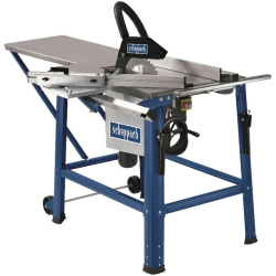 Galda zāģis HS120 ar paplašināmu galdu un vadotni 230V, Scheppach