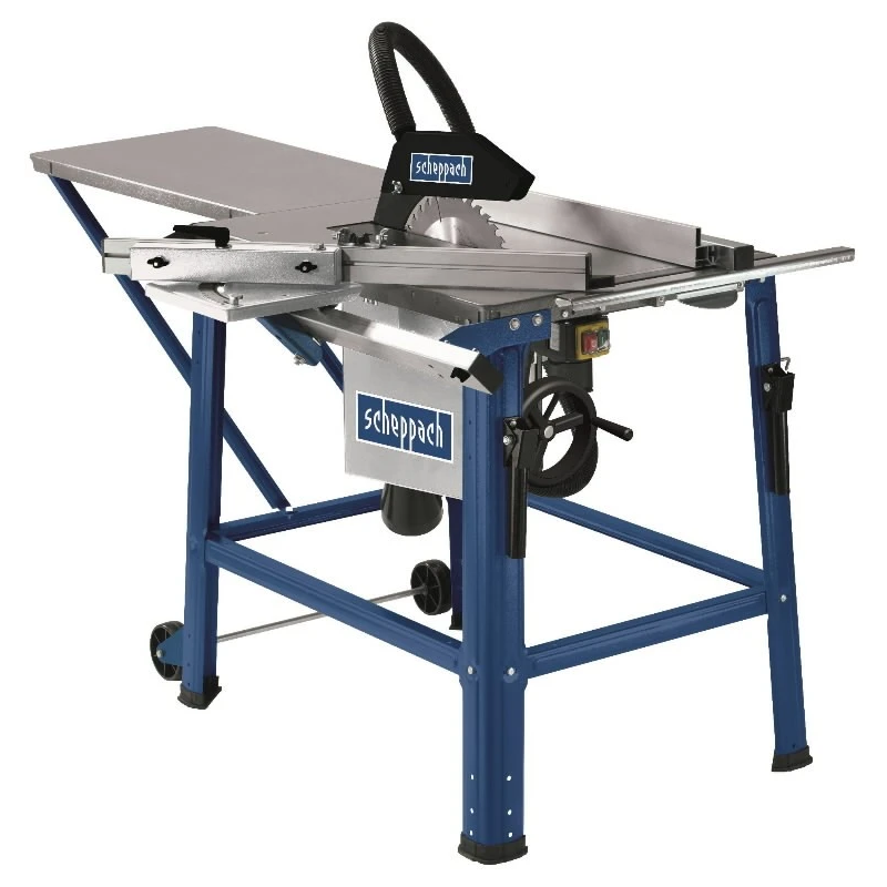 Galda zāģis HS120 ar paplašināmu galdu un vadotni 230V, Scheppach