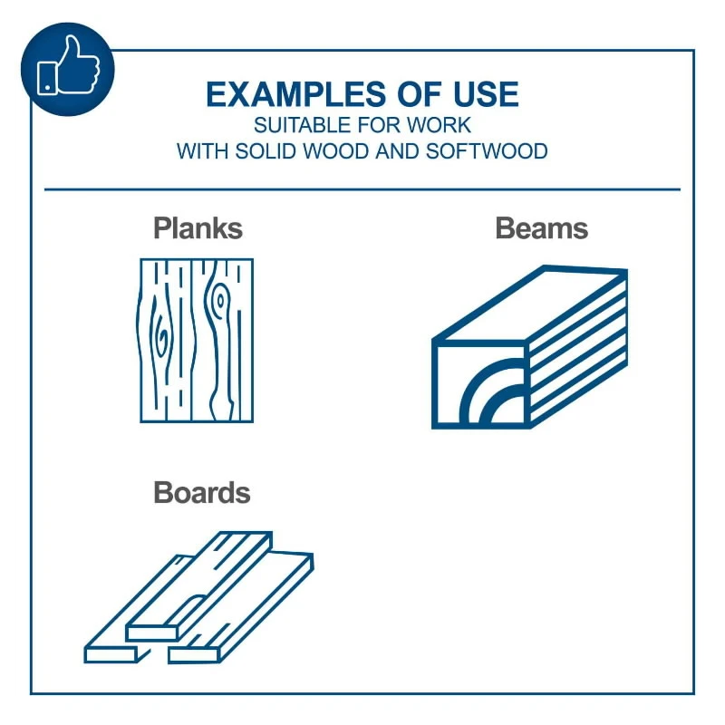 Ēvele un biezumēvele HMS 1070, Scheppach