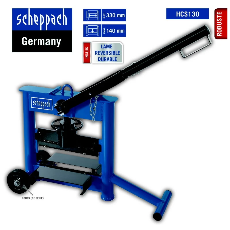 Bruģakmens grieznes HSC130, Scheppach