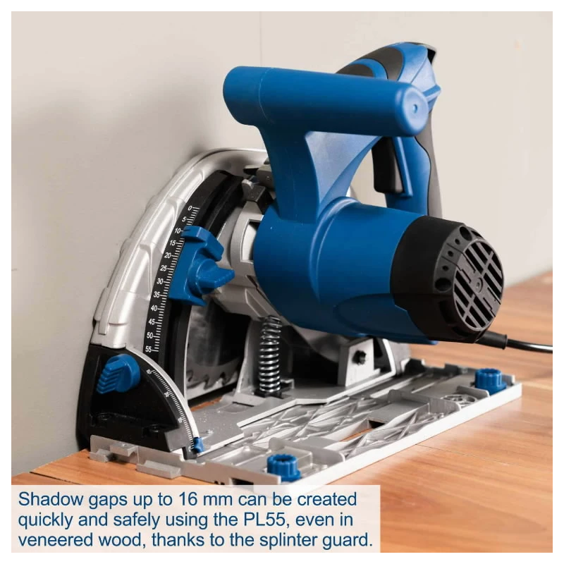 Ripzāģis pl55 160mm 1200w+sliede 2x700mm