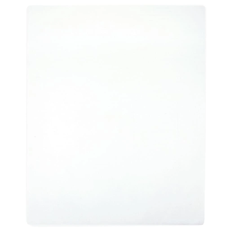 vidaXL palagi ar gumiju, 2 gab., balti, 180x200 cm, kokvilna